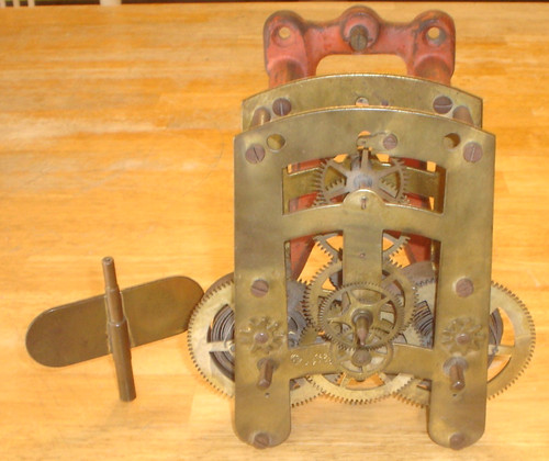 Antique seth thomas brass - seth,