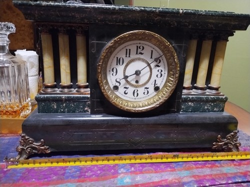 Antique seth thomas mantle - seth,